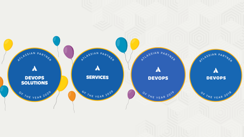 4 atlassian badges