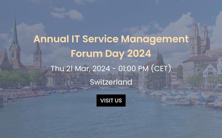 Annual IT Service Management Forum Day 2024