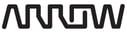 Arrow logo - worm, web, black, 300 px