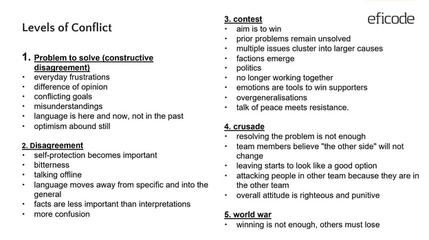 Avoiding time conflicts between your Agile team and non-Agile ones - Conflict Resolution Workshop