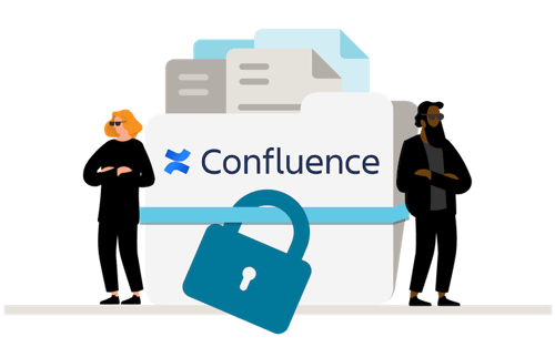 Patching a zero-day vulnerability - confluence secuirty body guards - blog illustration
