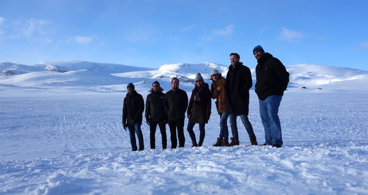 Oslo team on a ski trip