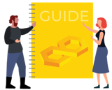 two person hold the devops for executives guide
