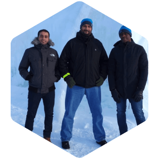 oslo team snow-hexagon
