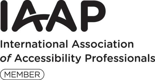 International Association of Accessibility Professionals Member logo