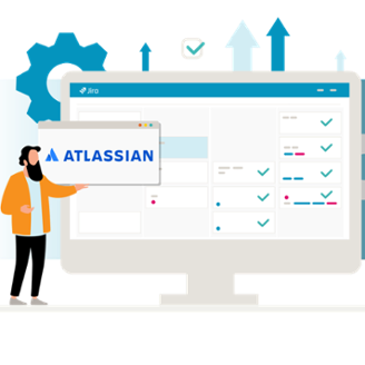 Illustration for blog - 4 ways of maximizing your Atlassian platform-01 (square)-1