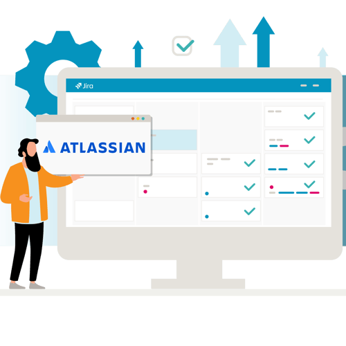 Illustration for blog - 4 ways of maximizing your Atlassian platform-01 (square)