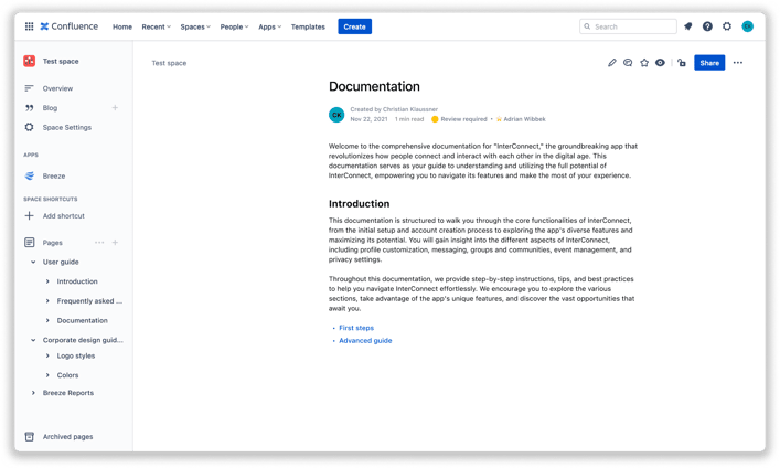 eficode-confluence-content-management-breeze-dokumentation