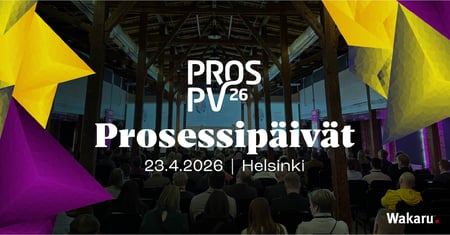 Suomen johtava prosessi- ja palvelujohtamisen tapahtuma