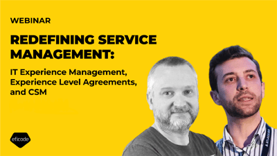 Webinar: Redefining Service Management