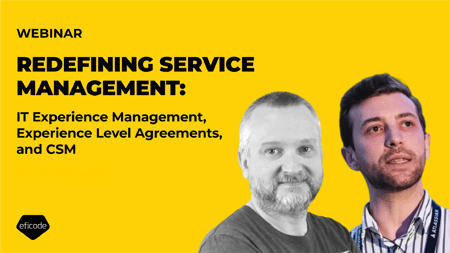Webinar: Redefining Service Management