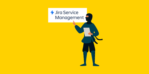 Ninja Guide to Jira Service Management_yelllow_2024_Guide Hero_Eficode 1