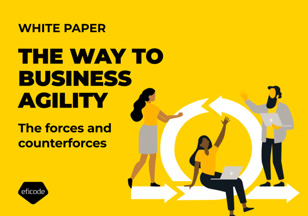 The way to business agility - white paper -cover