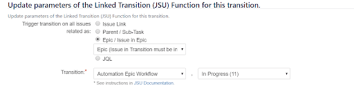 Linked Transition