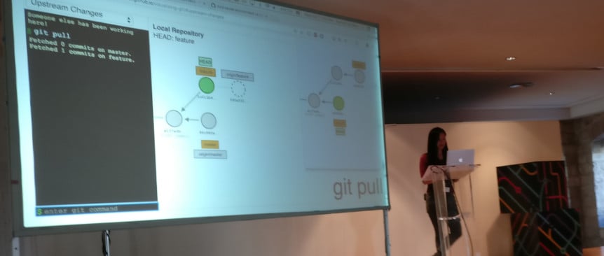 GitHub School visualizing Git tool