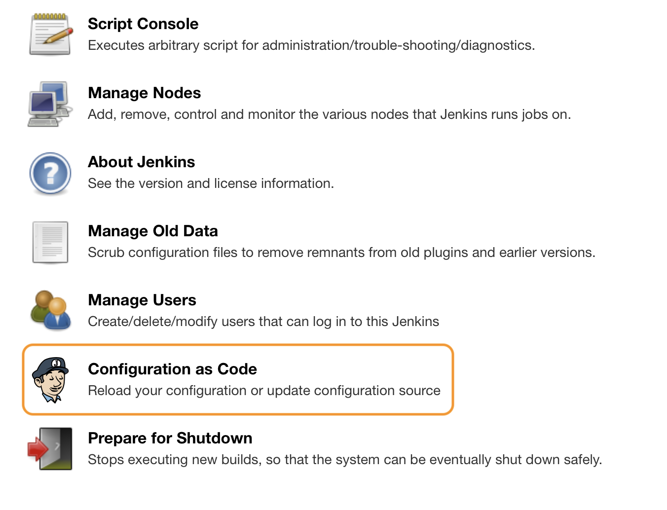 Configuration as Code